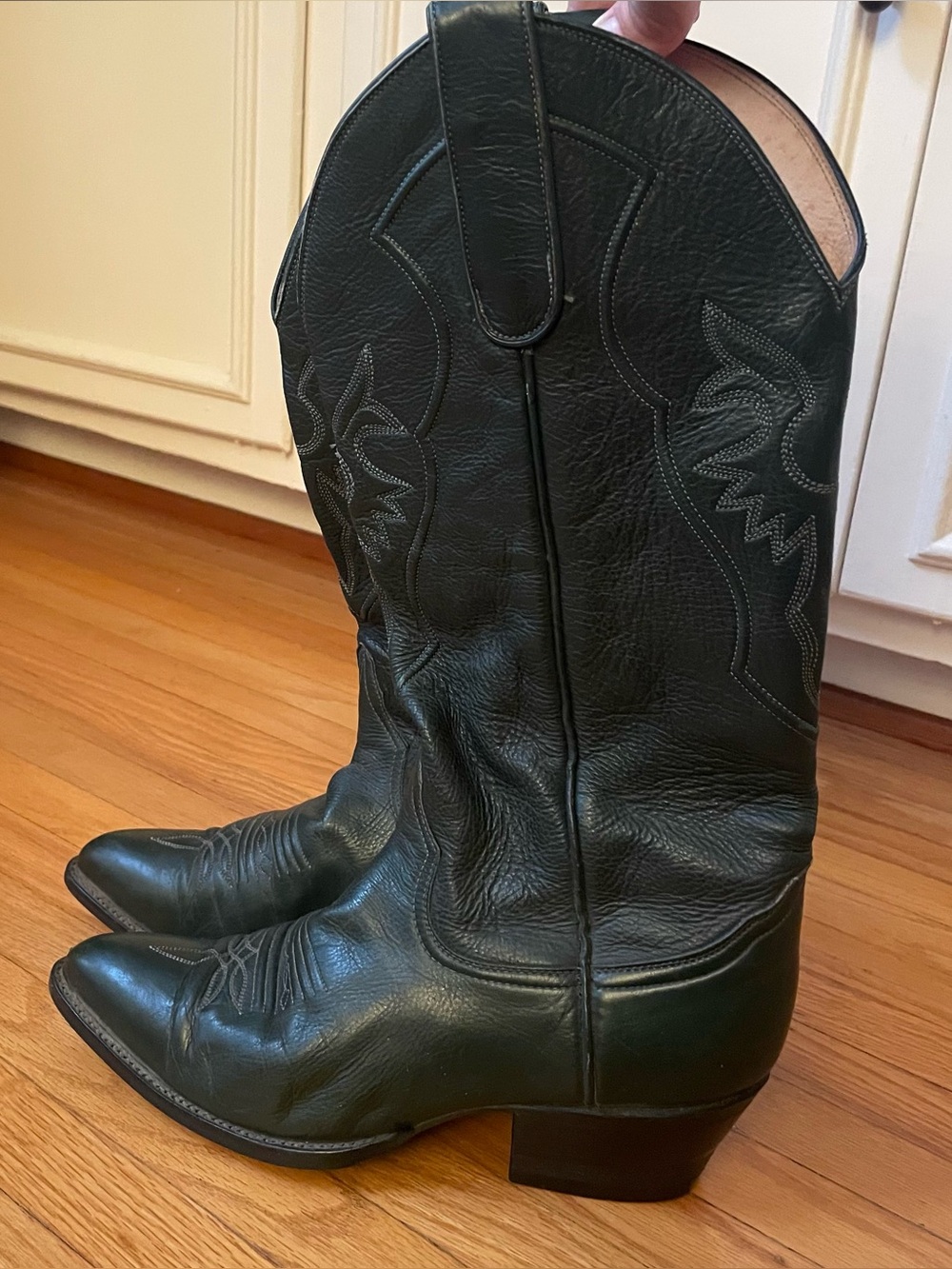Larry Mahan Cowboy Boots Vintage